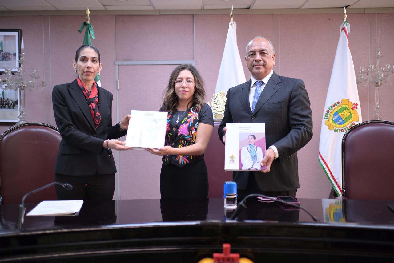 Congreso recibe Informe 2025 de la Fiscalía de Veracruz