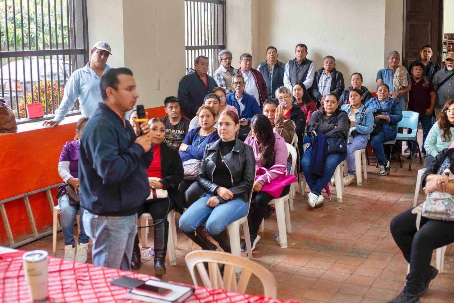 Refuerza Alcalde de Chontla trabajo en equipo y comunicación interna en el Ayuntamiento